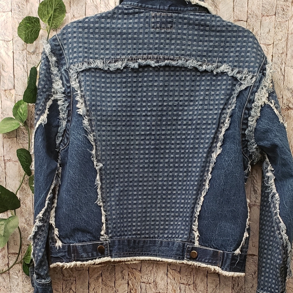 Patchwork Denim Jacket - image 2